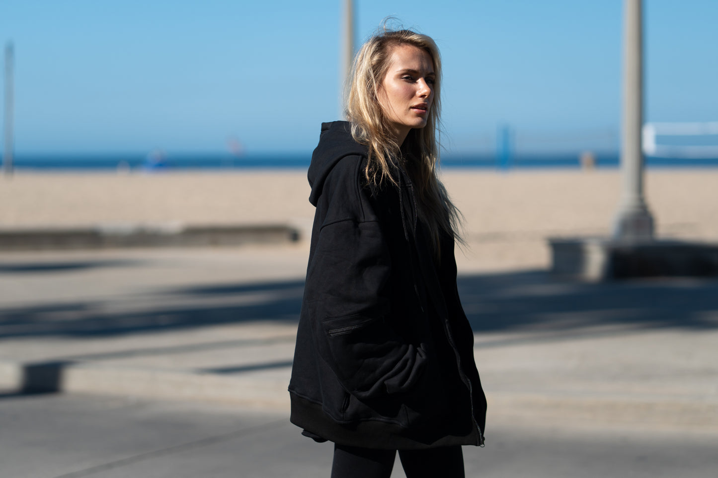 Black Sweatshirt (Travel Light)