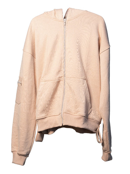 Double One-piece Sweatshirt Pajamas