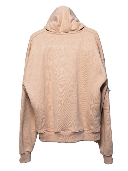 Double One-piece Sweatshirt Pajamas